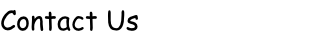 Contact Us